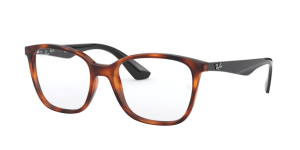 Branches originales Ray-Ban RB7066 vue, couleur 5847 · Rouge havane