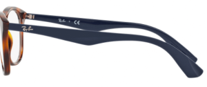 Branches originales Ray-Ban RB7085 vue, couleur 2000 · Noir brillant