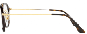 Branches originales Ray-Ban RB7098 vue, couleur 2012 · Havane foncé