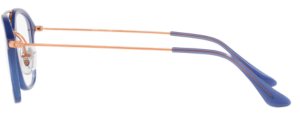 Branches originales Ray-Ban RB7098 vue, couleur 5727 · Trasparent bleu