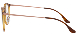 Branches originales Ray-Ban RB7140 Eyeglasses, couleur 5687 · Rouge havane