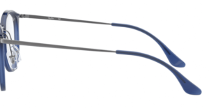 Branches originales Ray-Ban RB7140 Eyeglasses, couleur 5752 · Trasparent bleu
