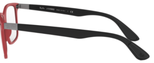 Branches originales Ray-Ban RB7144 vue, couleur 5772 · Sand rouge