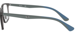 Branches originales Ray-Ban RB7148 vue, couleur 5760 · Trasparent gris