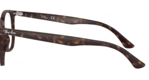 Branches originales Ray-Ban RB7151 vue, couleur 2012 · Havane foncé
