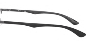 Branches originales Ray-Ban RB8413 vue, couleur 2620 · Mat gunmetal
