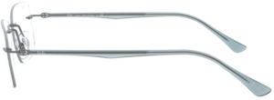 Branches originales Ray-Ban RB8725 vue, couleur 1028 · Foncé sand gunmetal