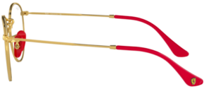 Branches originales Ray-Ban RB3447V M, couleur F029 · Arista