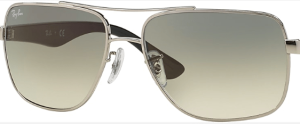 Verres originaux Ray-Ban RB3483, couleur 32 · Gris dégradé · plastique