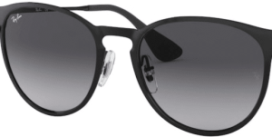 Verres originaux Ray-Ban RB3539 Erika Metal, couleur 8G · Gris dégradé · plastique