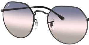Verres originaux Ray-Ban RB3565 Jack, couleur GE · Rose dégradé bleu dégradé gris