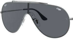 Verres originaux Ray-Ban RB3597 Wings, couleur 87 · Gris · plastique