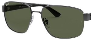 Verres originaux Ray-Ban RB3663, couleur 58 · Vert polarisé