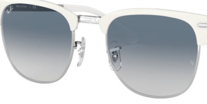 Verres originaux Ray-Ban RB3716 Clubmaster Metal, couleur 3F · Bleu dégradé