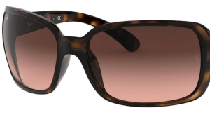 Verres originaux Ray-Ban RB4068, couleur A5 · Marron dégradé
