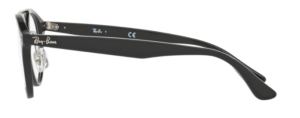 Branches originales Ray-Ban RB5354, couleur 2000 · Noir brillant
