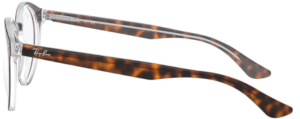 Branches originales Ray-Ban RB5376, couleur 5082 · Supérieur havane sur transparent