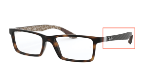 Branches originales Ray-Ban RB8901, couleur 5846 · Havane