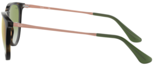 Branches originales Ray-Ban RB9547S Junior Erika, couleur 7048 · Havane
