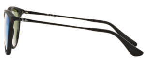 Branches originales Ray-Ban RB9547S Junior Erika, couleur 7005 · Rubber noir