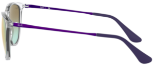 Branches originales Ray-Ban RB9547S Junior Erika, couleur 7030 · Transparent
