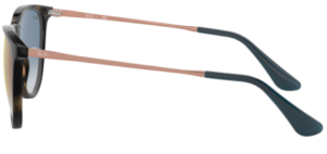 Branches originales Ray-Ban RB9547S Junior Erika, couleur 7046 · Havane