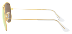 Branches originales Ray-Ban RB9506S Junior Aviator, couleur 249 · Mat arista