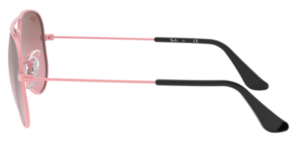 Branches originales Ray-Ban RB9506S Junior Aviator, couleur 211 · Rose