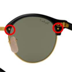 Pièces de Rechange Ray-Ban 4246 CLUBROUND Originales