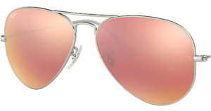 Verres originaux Ray-Ban RB8307, couleur Z2 · Cuivre flash miroir
