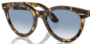 Verres originaux Ray-Ban RB2241 Wayfarer Way, couleur 3F · Bleu dégradé