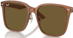 Verres originaux Ray-Ban RB2206D, couleur 73 · Marron · plastique