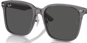 Verres originaux Ray-Ban RB2206D, couleur 87 · Gris · plastique