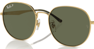 Verres originaux Ray-Ban RB3727D, couleur 9A · Vert polarisé · plastique