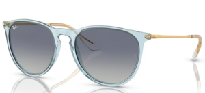 Ray-Ban 4171 ERIKA, couleur 67434L · Transparent bleu clair
