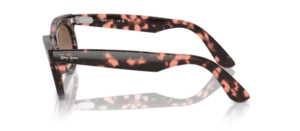 Branches originales Ray-Ban RB2242 Wayfarer Oval, couleur 1334 · Rose havane