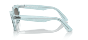 Branches originales Ray-Ban RB2242 Wayfarer Oval, couleur 1385 · Photochromique waves bleu