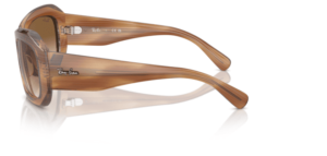 Branches originales Ray-Ban RB2212 Beate, couleur 1403 · Rayé marron