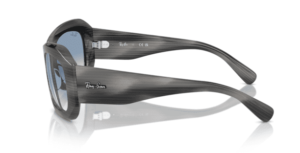 Branches originales Ray-Ban RB2212 Beate, couleur 1404 · Rayé gris