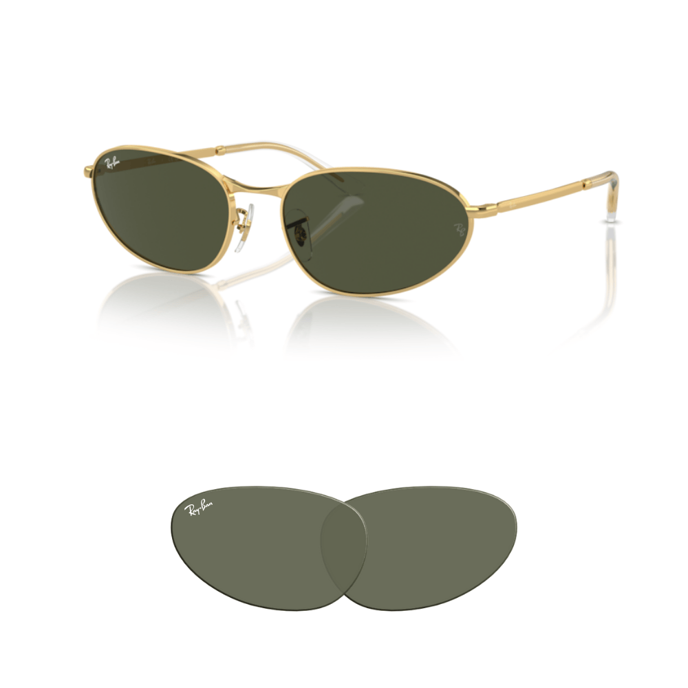 Verres de remplacement Ray-Ban RB3734 originaux