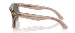 Branches originales Ray-Ban R0502S Wayfarer Reverse, couleur 6727 · Transparent marron clair