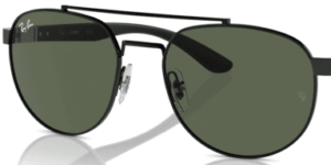 Verres originaux Ray-Ban RB3736, couleur 71 · Vert · plastique