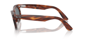 Branches originales Ray-Ban RB2242 Wayfarer Oval, couleur 954 · Rayé havane