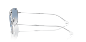 Branches originales Ray-Ban RB3735 Bain Bridge, couleur 003 · Argent