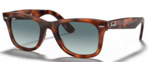 Ray-Ban 4340 WAYFARER, couleur 63973M · Rouge havane
