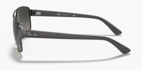 Branches originales Ray-Ban RB3663, couleur 004/71 · Gunmetal
