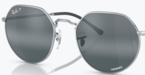 Verres originaux Ray-Ban RB3565 Jack, couleur G6 · Polarisé transparent dégradé bleu foncé