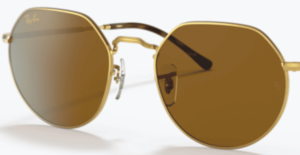 Verres originaux Ray-Ban RB3565 Jack, couleur 33 · Marron uni