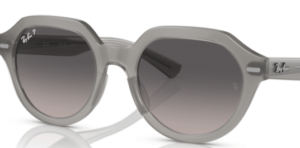 Verres originaux Ray-Ban RB4399 Gina, couleur M3 · Gris bleu dégradé polarisé