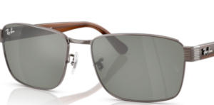 Verres originaux Ray-Ban RB3750, couleur 40 · Vert